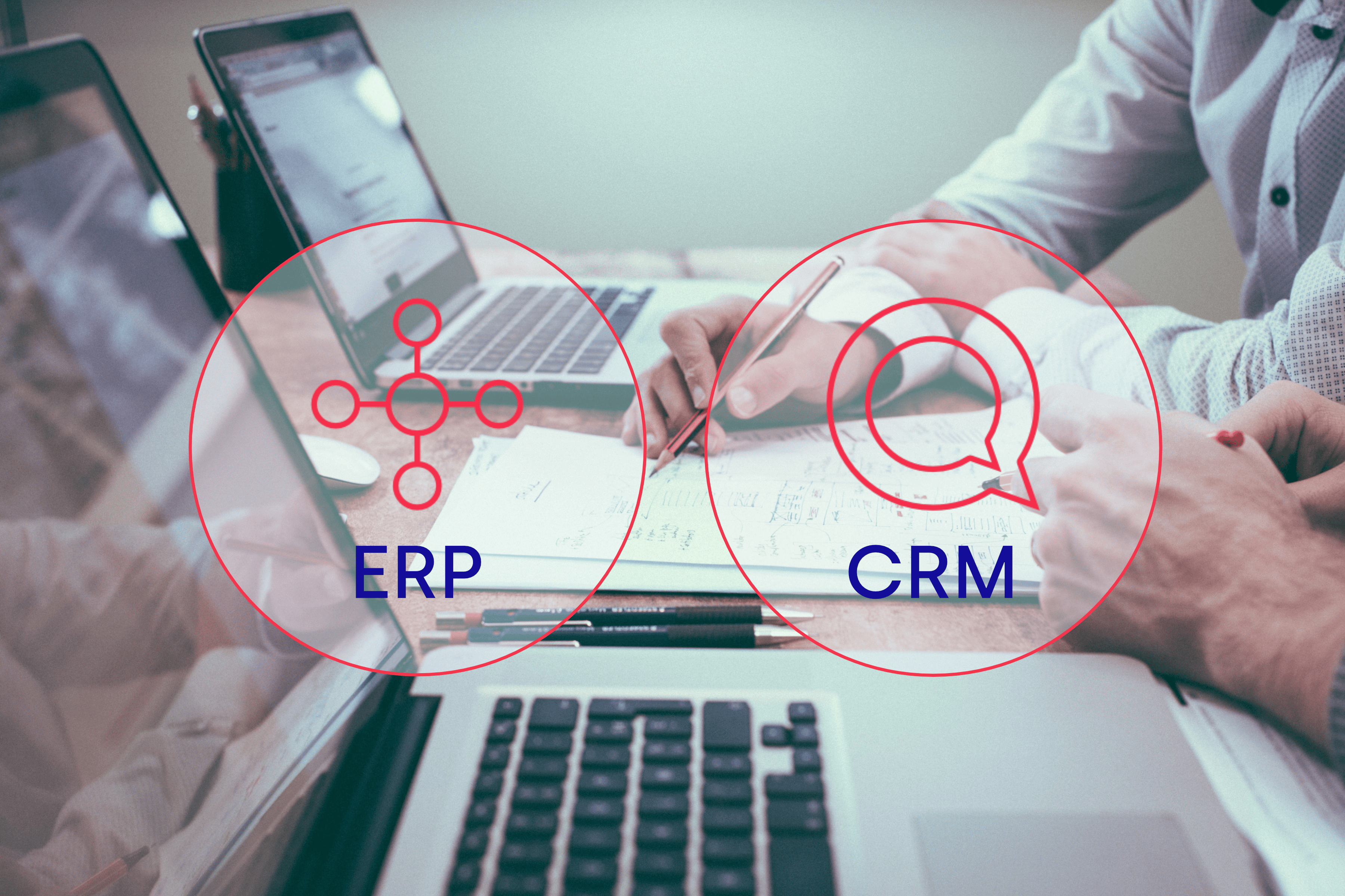 Implementación de sistemas ERP y CRM